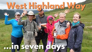 Seven Days on the West Highland Way [upl. by Monarski]