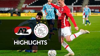 Highlights AZ  Ajax  TOTO KNVB Beker [upl. by Reviere853]