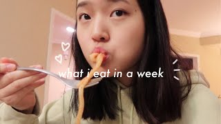 what i eat in a school week🍙 in my new kitchen  korean food [upl. by Morel]