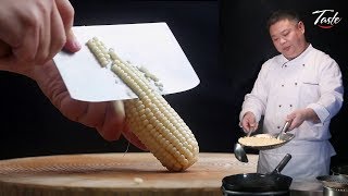 Simple Corn Recipes That Are Awesome by Masterchef • Taste Show [upl. by Ahsirat938]