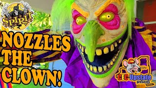 Nozzles the Clown Spirit Halloween Animatronic [upl. by Eceryt925]