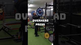 Barbell Overhead Press barbellpress shoulderworkout subscribe demonstrate shorts bigshoulder [upl. by Einnaej409]