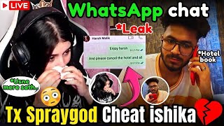 🚨ishika EXPOSE tx Spraygod🤯• Cheat with GF [upl. by Lenahtan]