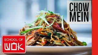 Simply Delicious Chinese Chicken Chow Mein Recipe [upl. by Tnemelc]