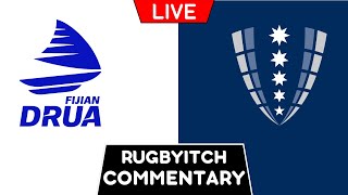 FIJIAN DRUA vs REBELS 2024 Live Commentary [upl. by Shulman733]