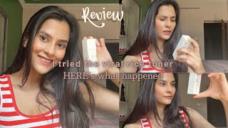 Does the rice toner really workfull review¡ skincare imfromricetoner ricetoner review [upl. by Lisle670]