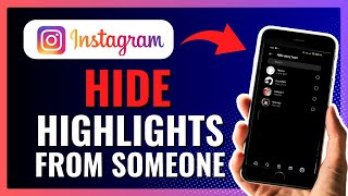 How To Hide Highlights on Instagram from Someone 2024 [upl. by Abshier]