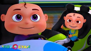 Five Little Babies Driving Dashing Car SongNursery Rhymes amp Kids Songs Learning Songs For Children [upl. by Noiram656]