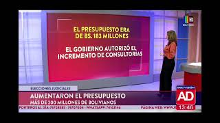 Aumentaron el presupuesto rumbo a las elecciones judiciales [upl. by Airamanna]