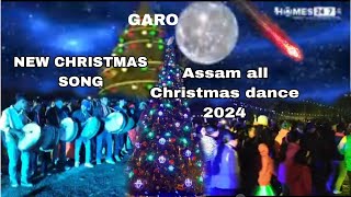 New Christmas Song  all Assam Christmas dance 2024 [upl. by Origra748]