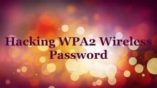 Hacking WPA2 Wireless Password 100 work [upl. by Grinnell]