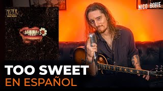 🍸¿Cómo sonaría TOO SWEET  HOZIER en Español [upl. by Fawne]