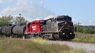 CPKC 253 meets 261 at Bettendorf IA September 30 2024 [upl. by Yentihw]