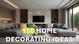 150 Home Decorating Ideas [upl. by Sahpec205]