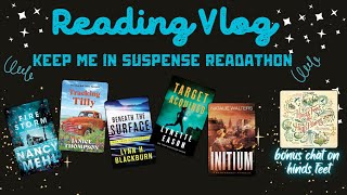 reading vlog SUSPENSE READATHON  bonus chat on HINDS FEET ON HIGH PLACES 💛🌻 [upl. by Lanni]