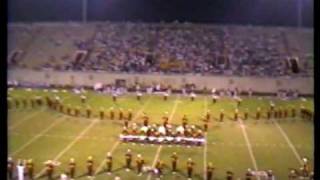 Coffee High Marching Trojans DouglasGa 1989 halftime [upl. by Drol765]