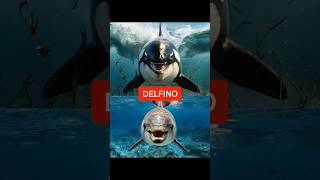 ORCA ASSASSINA VS delfino Squalo Megalodon orca orche shorts [upl. by Sletten]