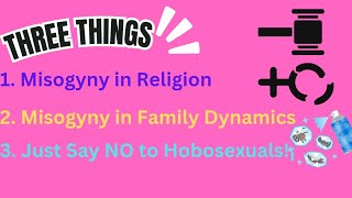 3 Things Misogyny in Religion Religion in Family Pests🪳 that Want to Nest and Rest [upl. by Monroy885]