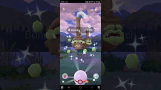 ✨️Got Shiny Galarian Weezing on Galar Day 1 pokemon shiny pokemongo shinypokemon [upl. by Ahsiened30]