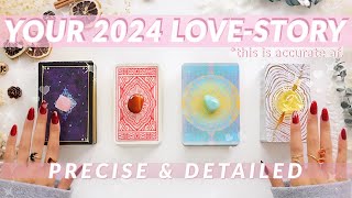 💌Your 2024 LOVESTORY Predictions👩‍❤️‍👨💕detailed af🔮✨pick a card ♣︎ tarot reading✨🔥 [upl. by Figone393]