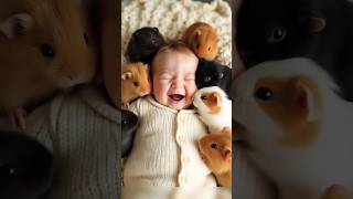 Happy baby 😊 comedy funny shorts [upl. by Gnolb]