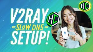 Create V2Ray Slow DNS Config for Faster Internet on HTTP Custom App [upl. by Busey]