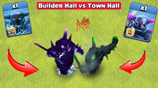 Builder Hall Troops vs Town Hall Troops  Clash of Clans [upl. by Wexler802]