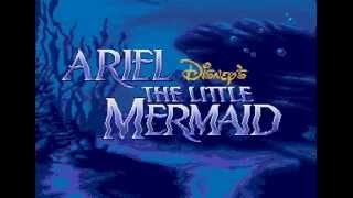 Ariel  The Little Mermaid Sega Genesis Full Walkthrough on Difficult [upl. by Eednil]