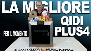 SHU51  Unboxing QIDI PLUS4  La migliore per il momento [upl. by Ilysa]