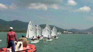 Optimist Sailing in Malaysia [upl. by Damahom]