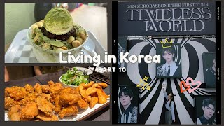 VLOG Living Alone in Korea 10  dongdaemun game cafe ramen zb1 concert traditional market [upl. by Herriott352]