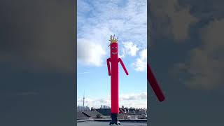 1 Minute of Wacky Wavy Inflatable Flailing Arm Tube Man for Relaxation [upl. by Krantz414]