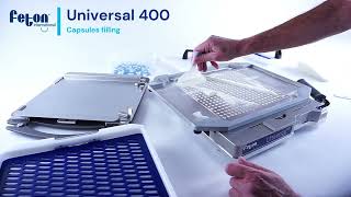 FETON CAPSULE FILLER  UNIVERSAL400 [upl. by Hui]