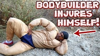 BODYBUILDER INJURED HIMSELF DOING THIS [upl. by Rinee795]