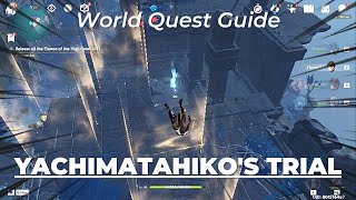 Yachimatahikos Trial  World Quest Guide  Genshin Impact [upl. by Rimahs580]