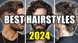 8 Best Hairstyles for Guys in 2024 TRY THESE [upl. by Llenwahs]