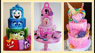 Hermosos pasteles temáticos 🎂 intensamente  Spiderman  postres  Frozen etc [upl. by Stilu]