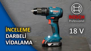 Bosch GSB 185 Li Şarjlı Darbeli Vidalama İnceleme ve kutu açılışı [upl. by Ahsenra688]