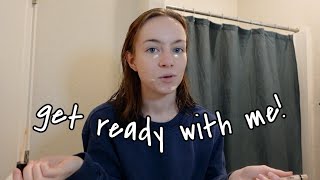 Get Ready With Me  Vlogmas Day 1 [upl. by Aikahs]