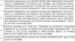 Audio Consiglio 26 Maggio 2023 San Colombano Certenoli GE [upl. by Ratep]