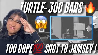 TURTLEMUSIC7  300 Bars 😱  Reaction Video [upl. by Esinev871]