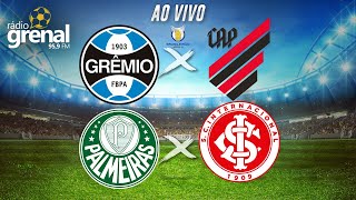 GRÊMIO X ATHLETICO PR  PALMEIRAS X INTER  BRASILEIRÃO 2024 [upl. by Leahciam723]