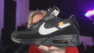 Air Max 90 quotOff Whitequot Review  DHGate Shoes Review  Is DHGate a SCAM [upl. by Nnyletak693]