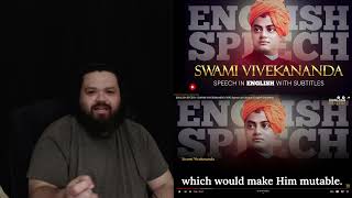 Swami Vivekananda 1893 Speech At Chicago React [upl. by Aldas]