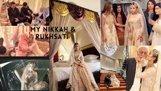 My Nikkah amp Rukhsati vlog [upl. by Till578]