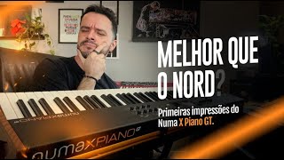 Numa X Piano GT Studiologic  Primeiras impressões com Rogerio Plaza [upl. by Idihsar]