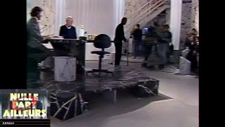 CANAL Nulle Part Ailleurs 1990 extraits Invité Georges de Caunes [upl. by Normak]