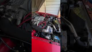 Entry level VORTECH V3 SCI supercharger on the 1992 summer edition mustang [upl. by Dumah80]