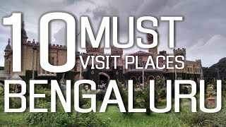 Top Ten Tourist Places In Bengaluru Bangalore  Karnataka [upl. by Hammerskjold]