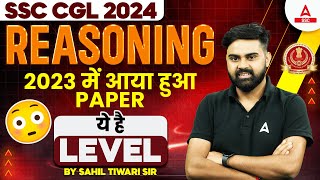 SSC CGL 2024 Reasoning Previous Year Paper  Reasoning By Sahil Tiwari [upl. by Litsyrk]